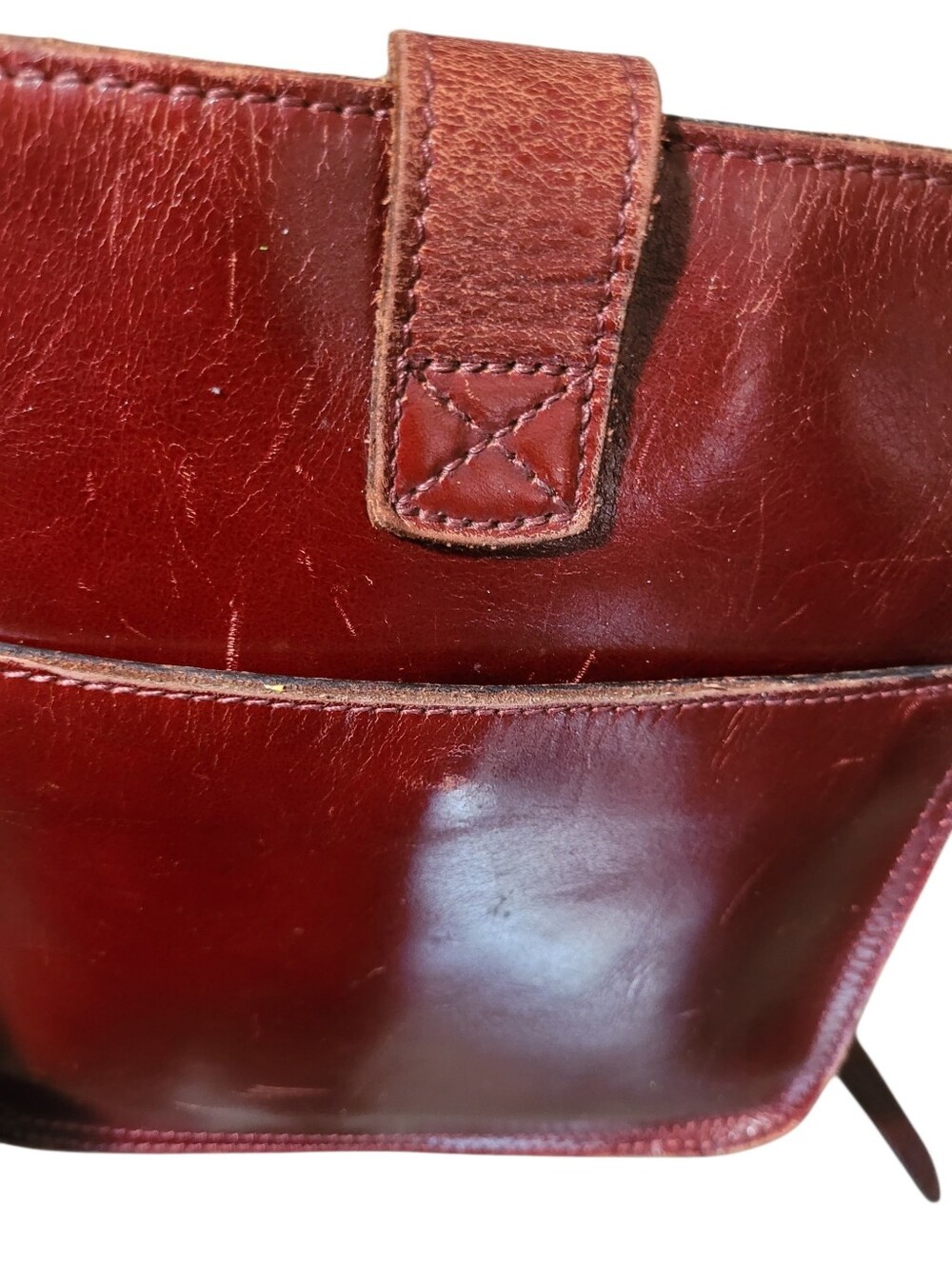 Patricia Nash Venezia Pouch Renaissance Coin Leather Crossbody - Picture 4 of 8